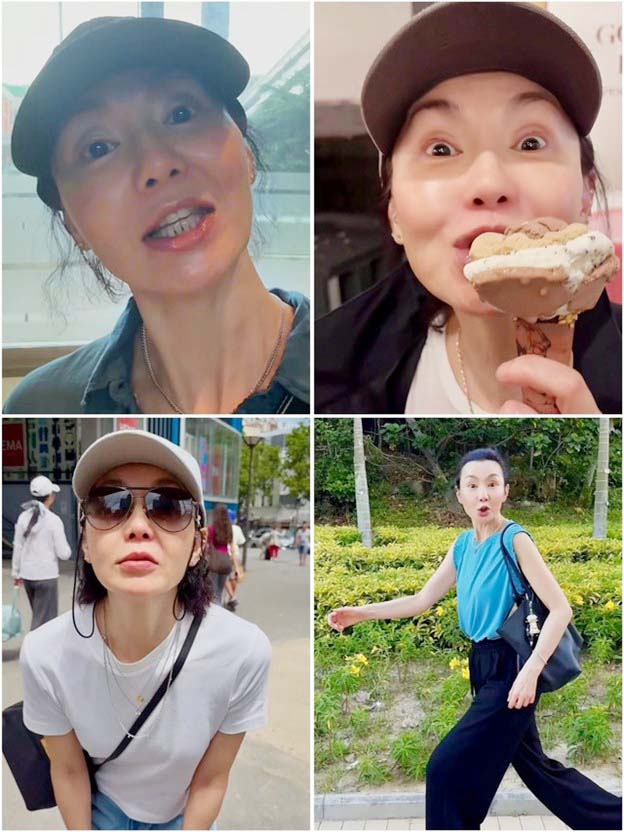 Trương Mạn Ngọc khoảnh khắc đời thường
