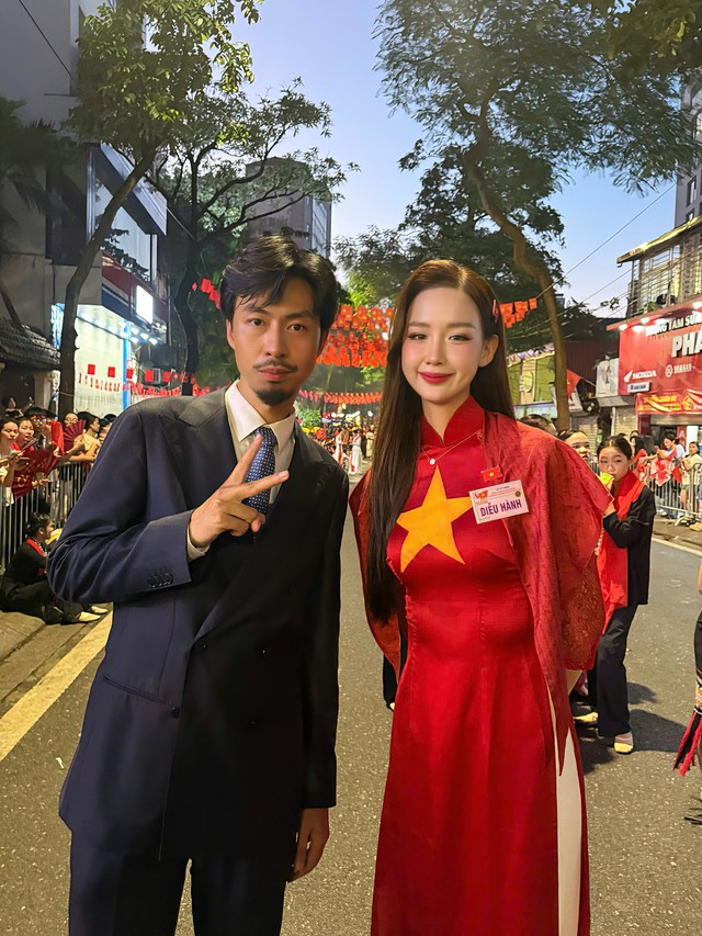Đen Vâu và Hoa hậu cao nhất Vbiz chung khung hình