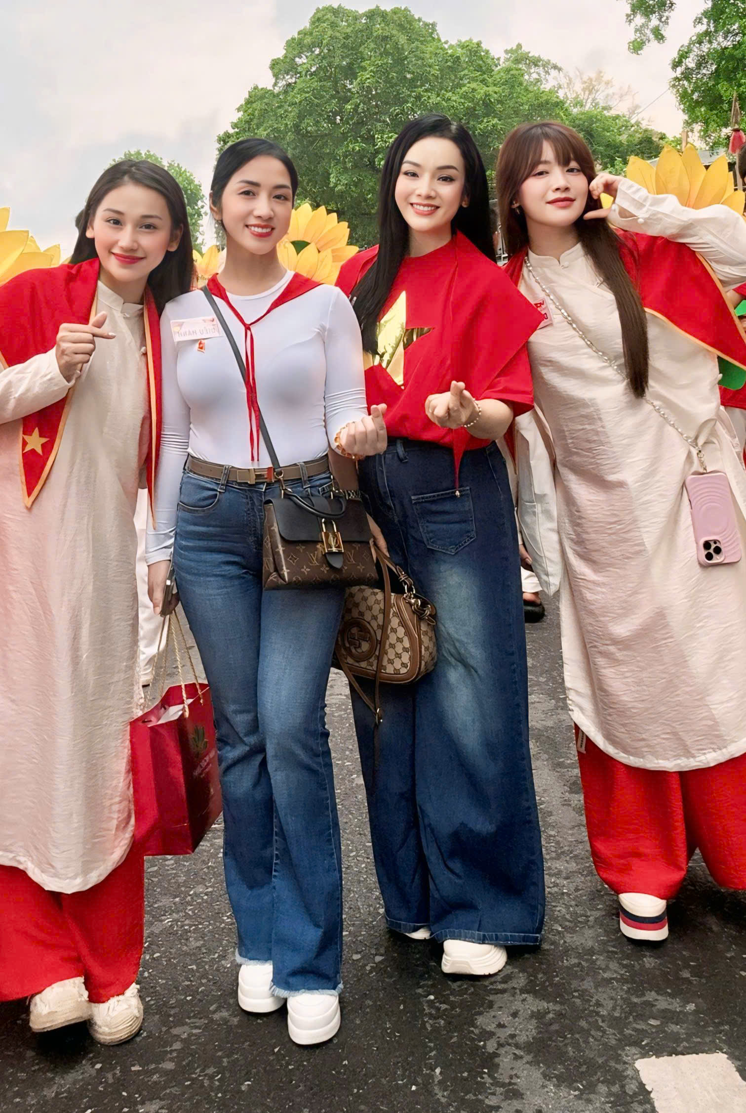 Buổi tập luyện của các nghệ sĩ