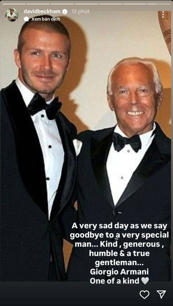 David Beckham đau buồn