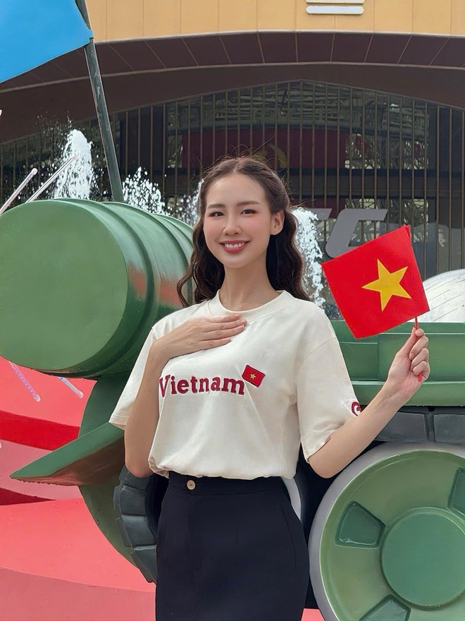 Hoa hậu Bảo Ngọc tham gia hoạt động tại sự kiện
