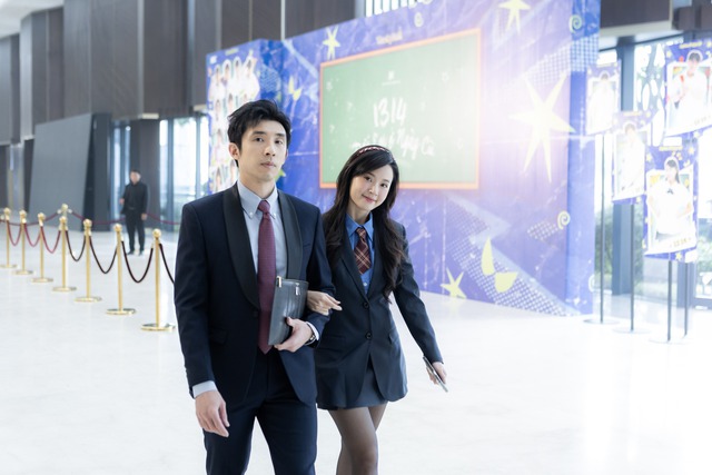 Minh Đạt trong sự kiện cùng Midu