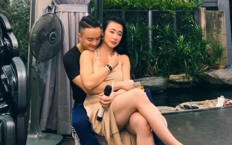 Angela Phương Trinh và Cao Thái Sơn bên nhau