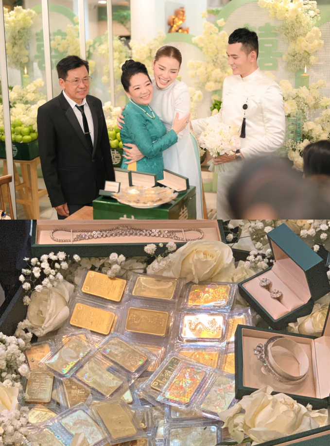 Sính lễ cưới 88 lượng vàng