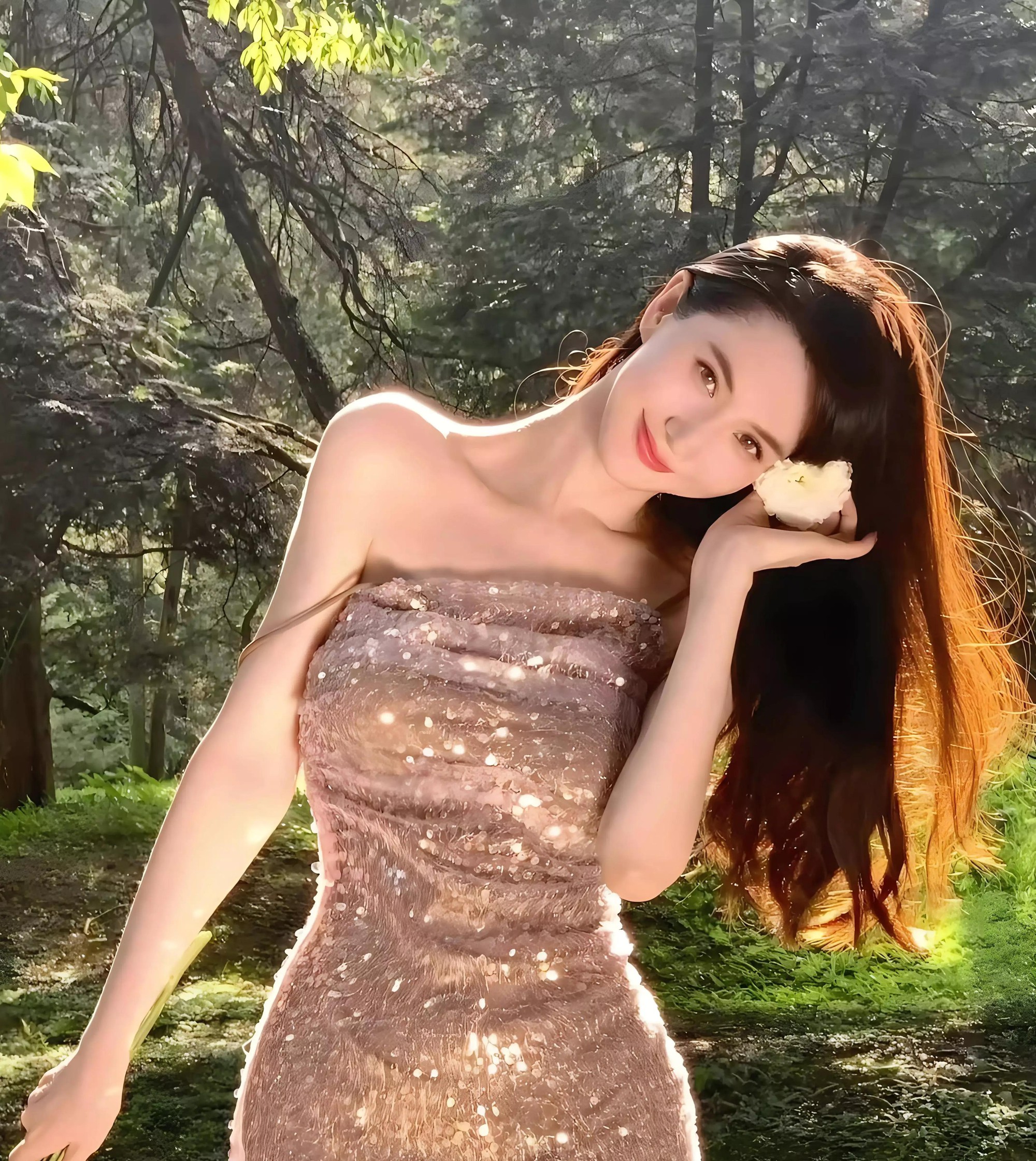 Lam Yến sở hữu nhan sắc trẻ trung, gợi cảm ở tuổi U35