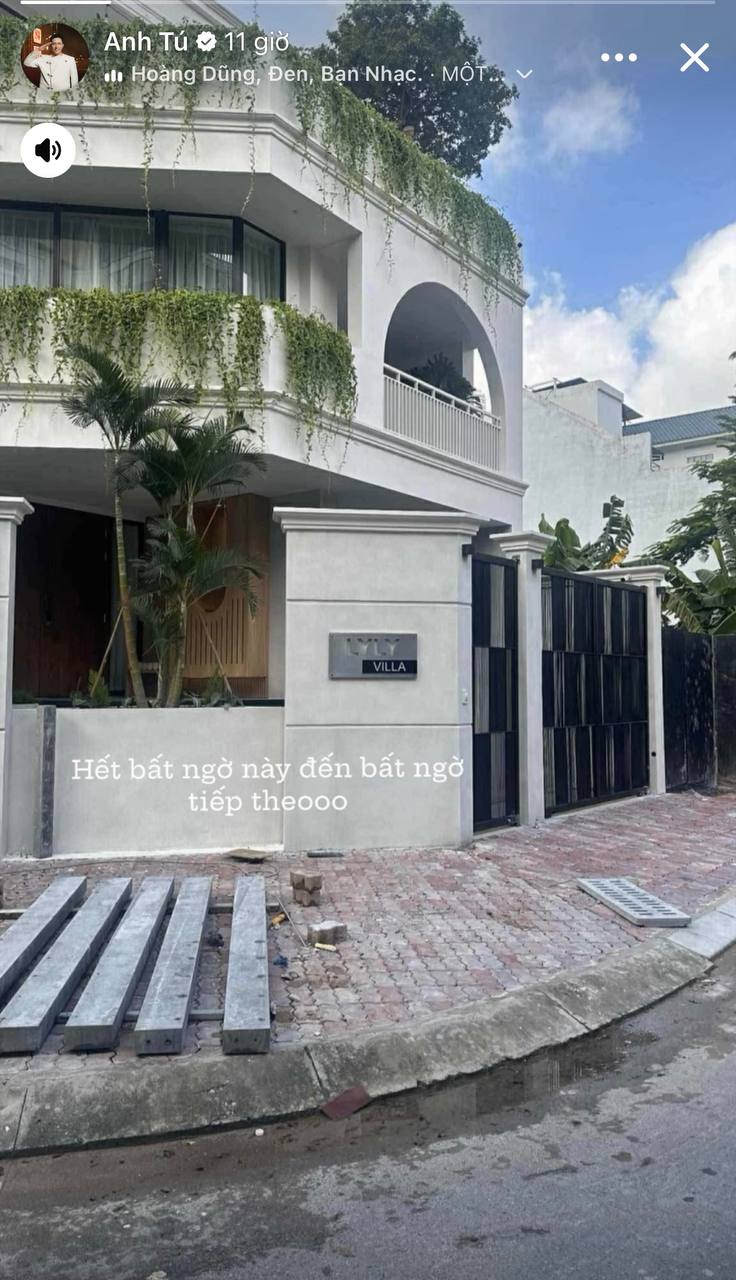 Anh Tú chia sẻ hình ảnh chụp căn villa có tên trùng với ca sĩ LyLy