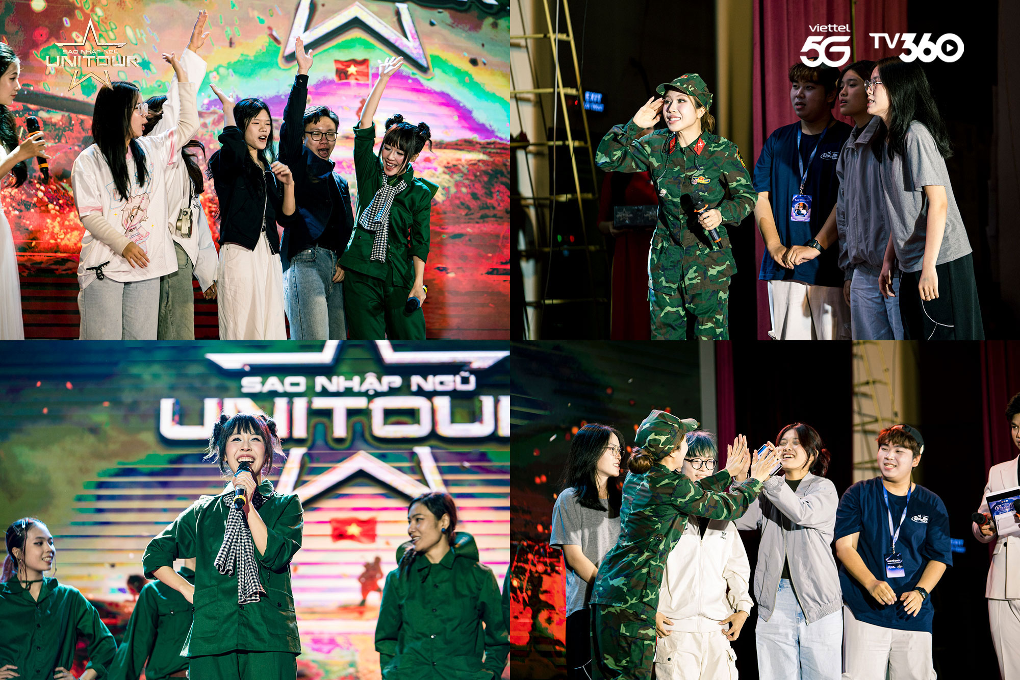 Sao Nhập Ngũ Unitour truyền cảm hứng yêu nước