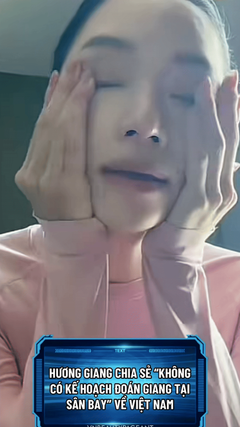 Hương Giang chia sẻ trên livestream Hương Giang phát biểu không muốn đón tiếp ở sân bay