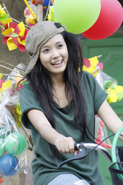 Midu để mặt mộc