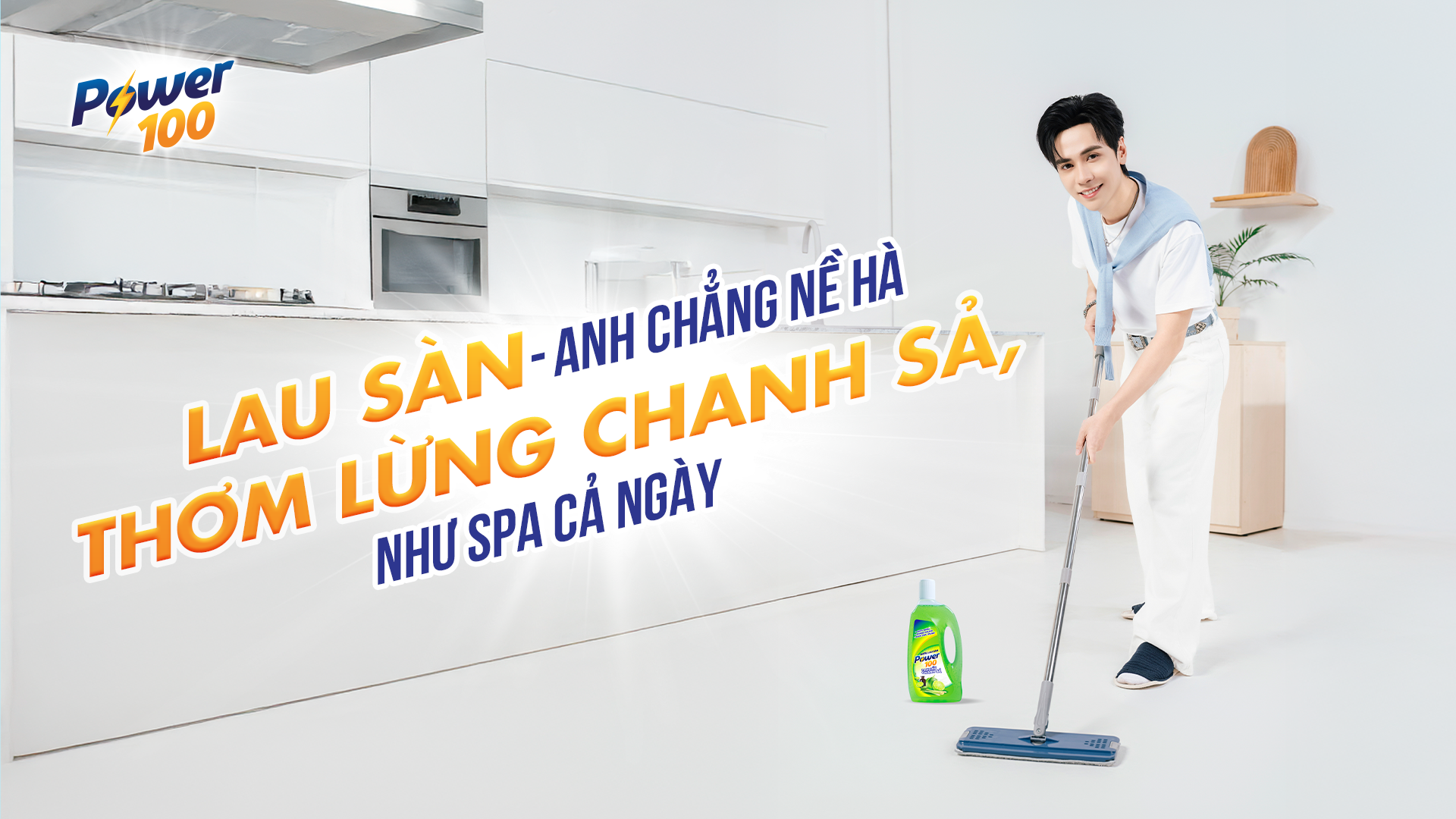 Lau sàn sạch bóng thu hút crush