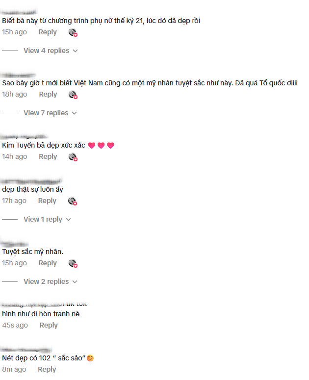 Hình ảnh Kim Tuyến được gọi là tuyệt sắc mỹ nhân