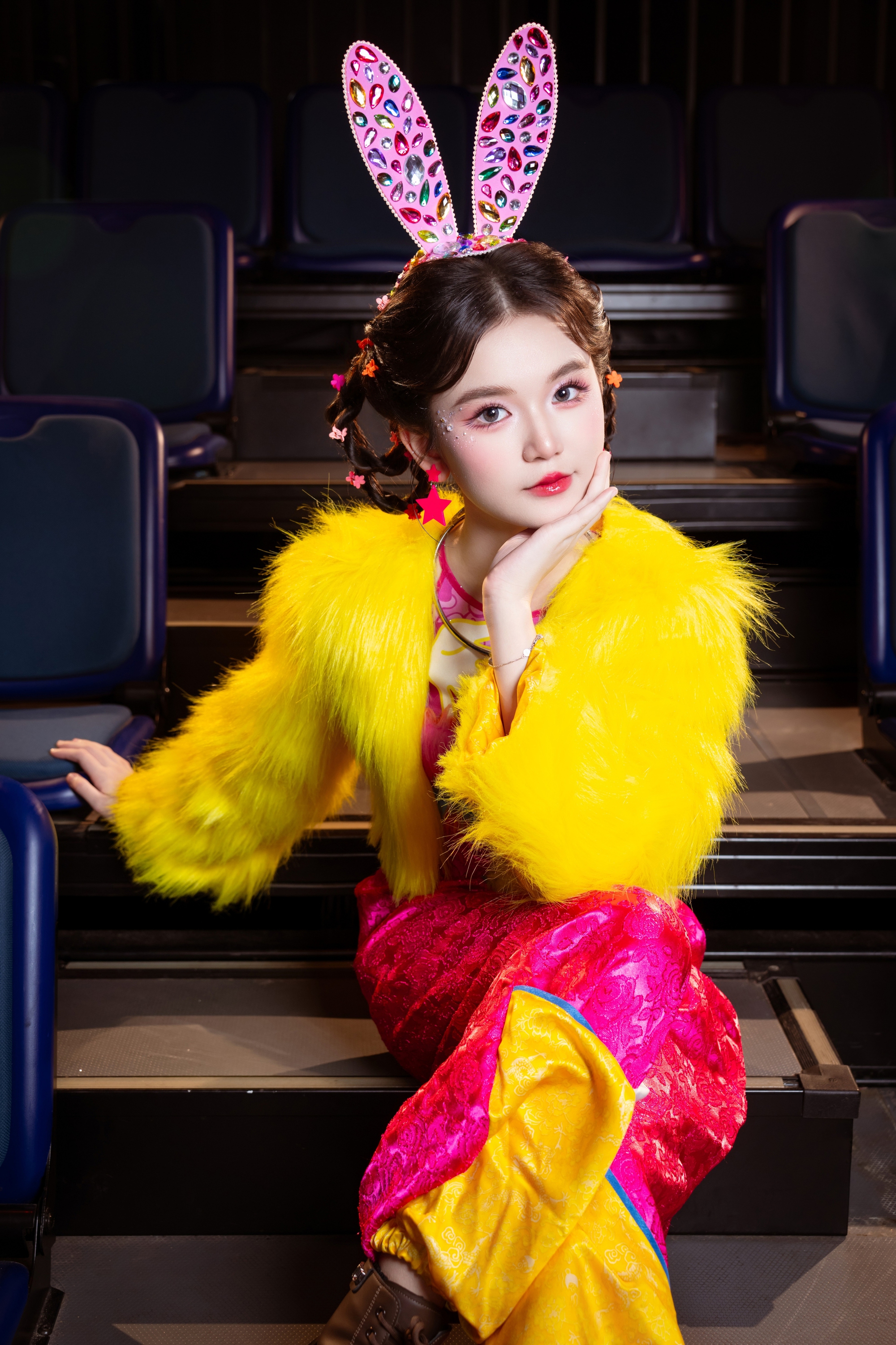 Nguyễn Ngọc Kim Cương rạng rỡ tại sự kiện