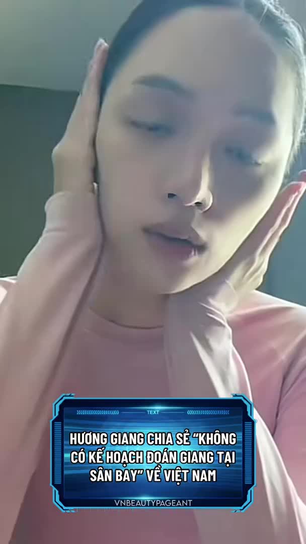 Video phát biểu của Hương Giang