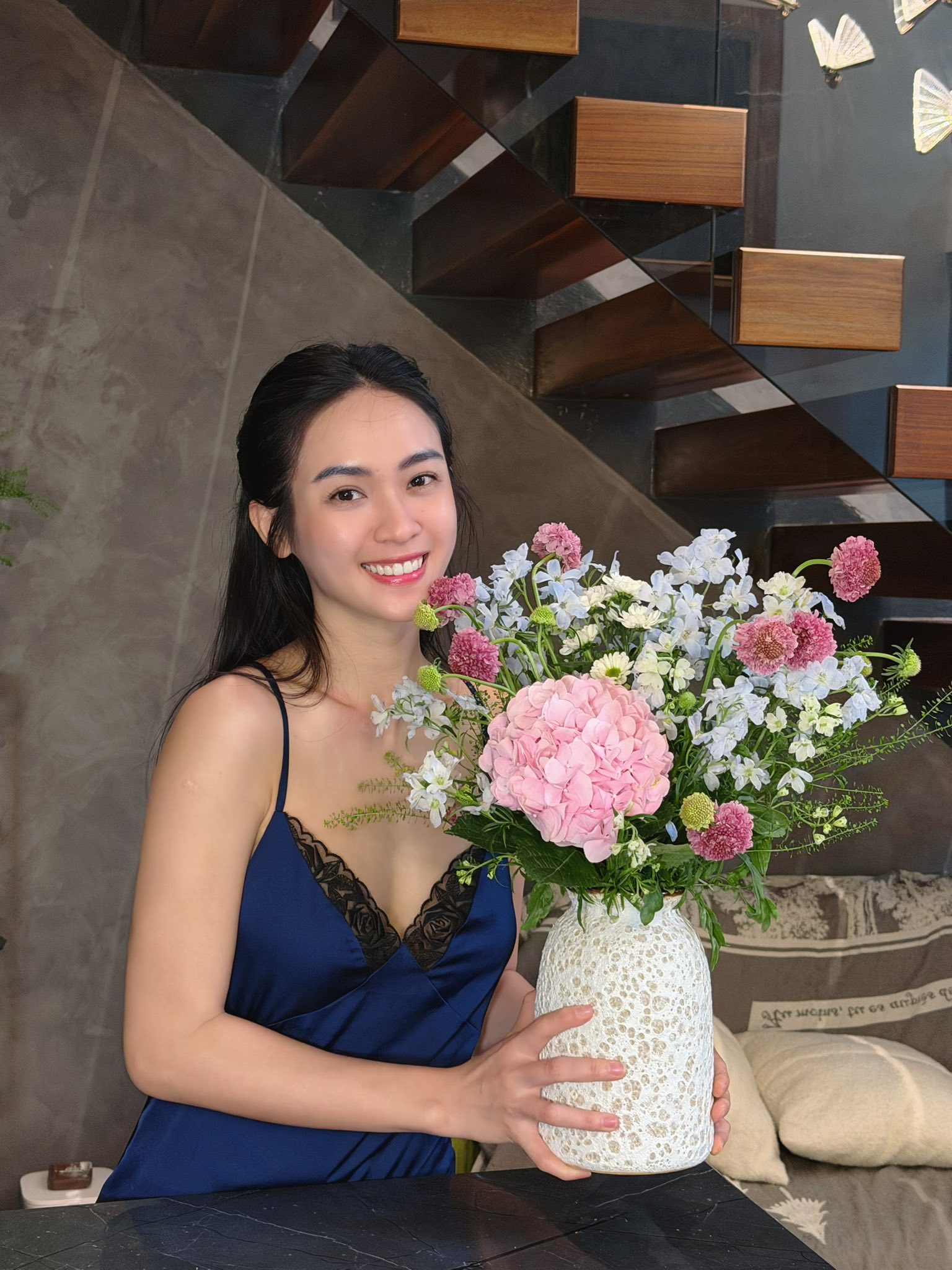 Bạn gái Đức Phạm đáp trả- Ảnh 6. Vũ Thúy Quỳnh phản hồi cư dân mạng