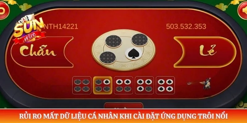 Rủi ro mất dữ liệu cá nhân khi cài đặt ứng dụng trôi nổi